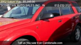 Athlete Statistics 2002 Saturn Vue Base AWD 4dr SUV for sale in Terre Haute, IN