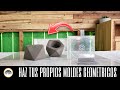 Como hacer moldes geometricos para macetitas de concreto, con cajas de CD's