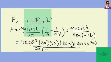 [Physics] In Fig. a long straight wire carries a current  30.0   and a rectangular loop carries curr