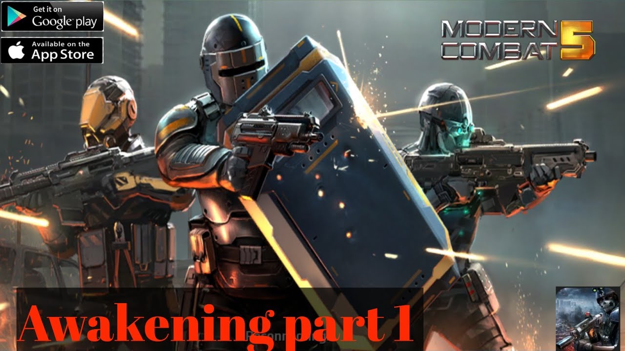 Modern Command 5 Modern Combat 5 Gameplay Walkthrough Android iOS - Awakening part 1 ...