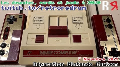 Réparation Nintendo Famicom
