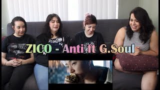 ZICO feat. G.Soul - Anti MV Reaction
