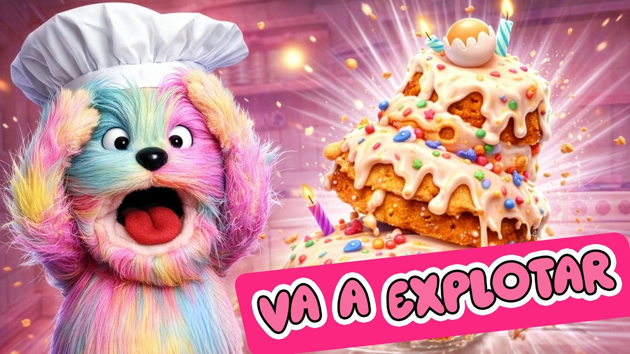 El pastel gigante… se salió de control 😱