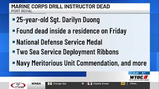 Parris Island Marine drill instructor found dead