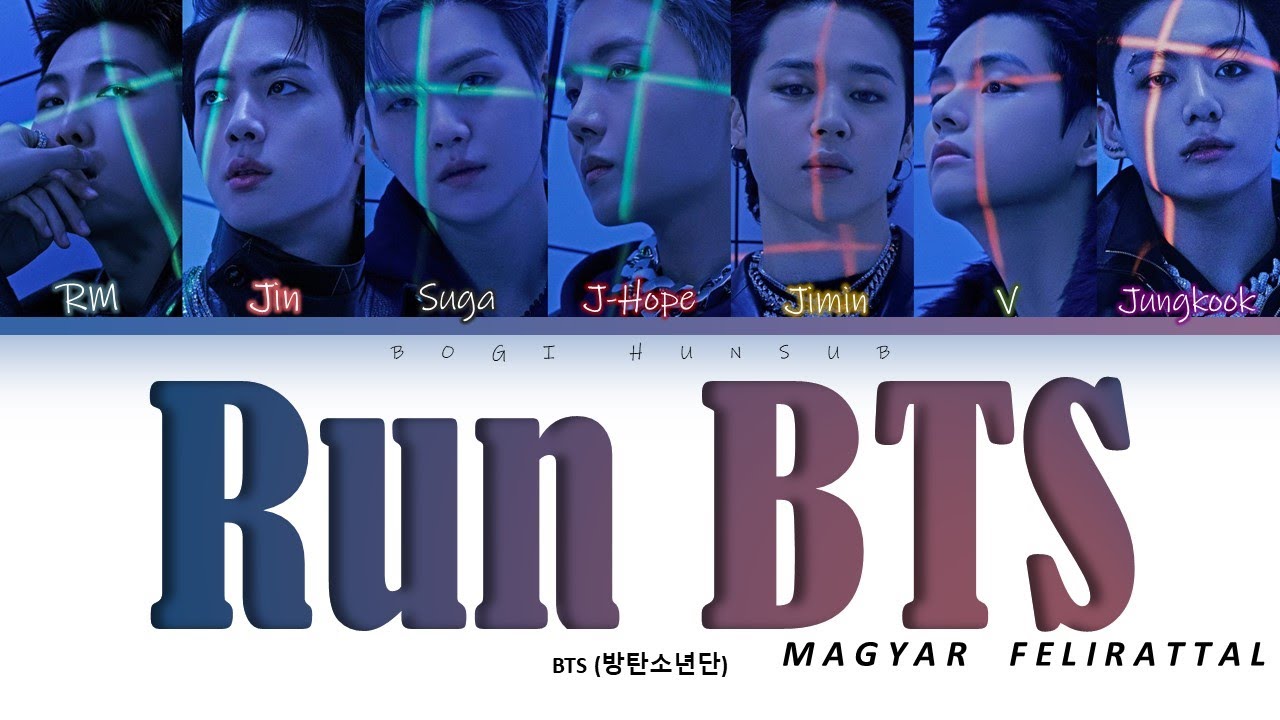 BTS - Run BTS [színkódolva/HUN]