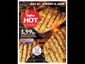 Hyvee weekly sale ad flyer 0731202308062023 stockup prepping food groceries deals savings