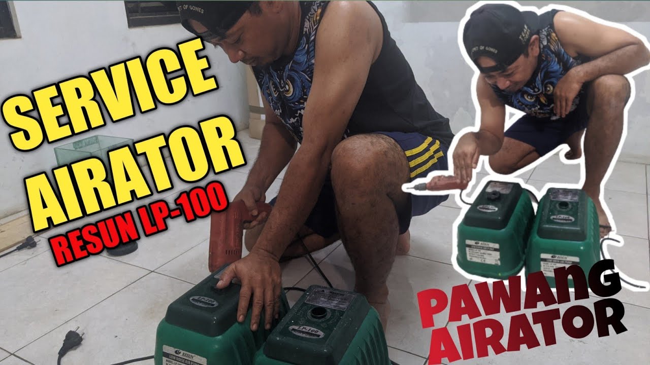 Service Airator Aquarium || HI-BLOW RESUN LP-100