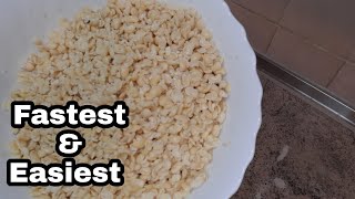 HOW TO PEEL BLACK EYE BEANS EASILY | MOI MOI | AKARA | KOOSE