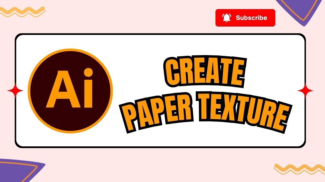 Как создать текстуру бумаги в Adobe Illustrator