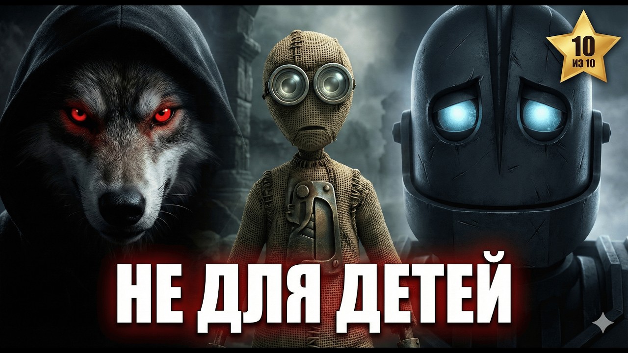 МУЛЬТФИЛЬМЫ, КОТОРЫЕ МЫ ВКЛЮЧАЕМ ИЗ ЛЮБОПЫТСТВА, А ЗАКРЫВАЕМ С КОМКОМ В ГОРЛЕ