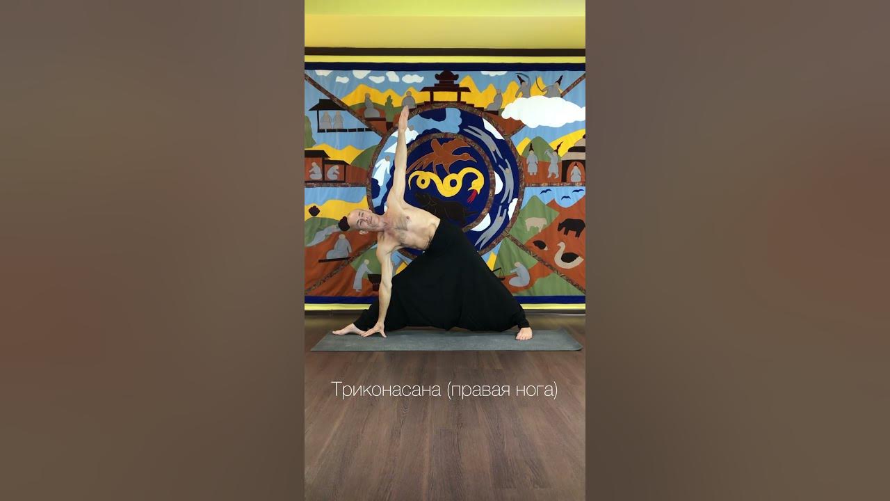 Триконасана 2