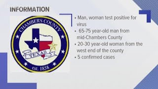 5 now testing positive for coronavirus  in Chambers County