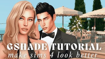 how make sims 4 look better | gshade tutorial