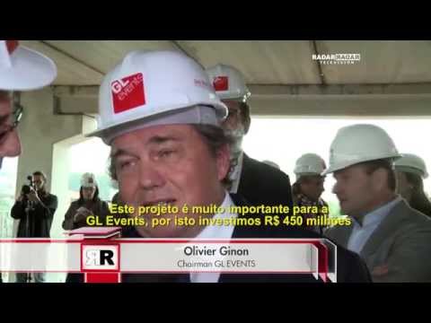 Pedra fundamental do São Paulo Expo no Radar Television com Octavio Neto