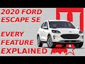 Every Feature in the 2020 Ford Escape SE | Review