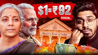 The Free Fall Of The Indian Rupee! | The Great Indian Crisis