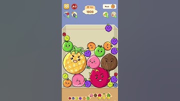 Fruit Merge Fruit Drops 🥥 (part 45) - 10,000 levels 🎮