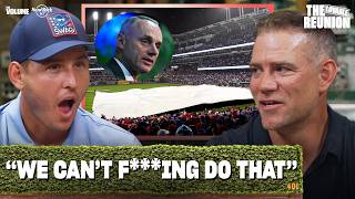 The WILD phone call Rob Manfred received to SUSPEND Cubs-Indians Game 7 10th inning