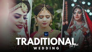 How To Edit TRADITIONAL WEDDING Images in LIGHTROOM - Free DNG Preset screenshot 3