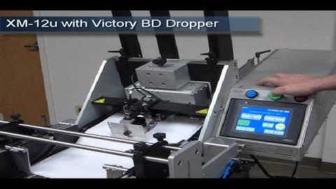 XM 12u with Victory BD Dropper Counting 8.5x11 Labels