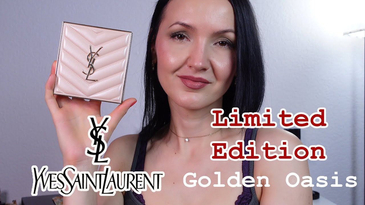 ОБЗОР палетки YSL Couture Face Palette Golden Oasis. Свотчи, моё мнение. Нужна ли она вам?!
