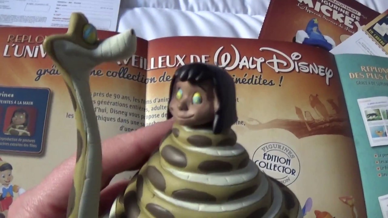 Unboxing Figurine Disney n°1 - Mowgli et Kaa