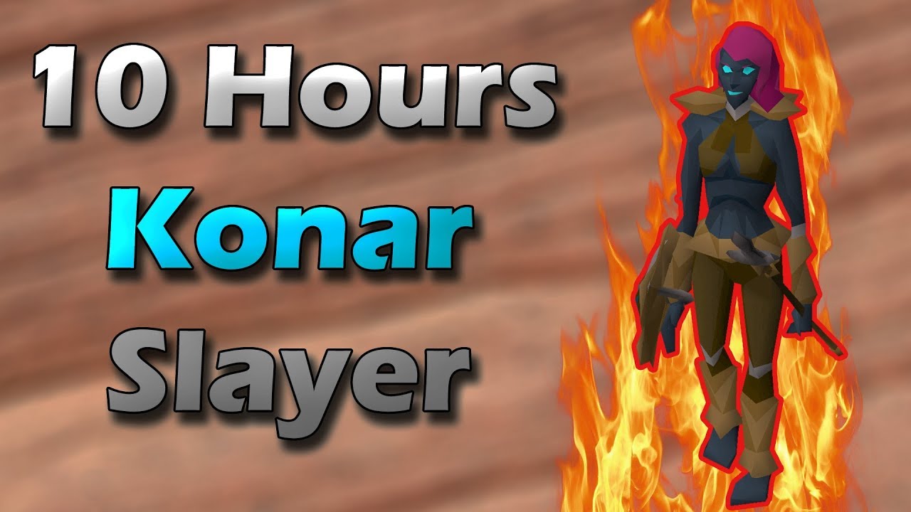 Westers Moeras loterij OSRS 10 hours Of Konar Slayer - Is Konar Worth It? - YouTube