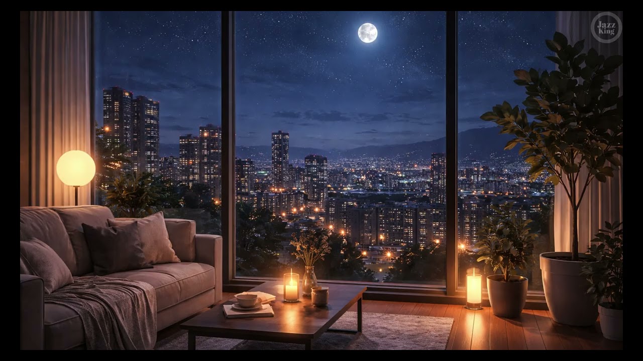 🌙 Mood Jazz at Night — Smooth & Cozy Jazz for Relaxing, Focus & Late Evenings