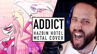 ADDICT (Hazbin Hotel // Silvahound) Metal Cover by Jonathan Young & Cristina Vee Resimi