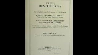 Lavignac Solfege Book 1A No.10