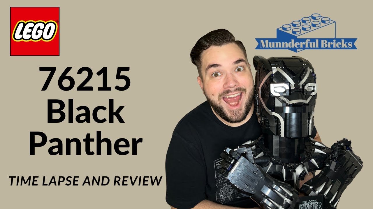 Lego 76215 Black Panther Build and Review