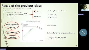 Nanotechnology, Science and Applications NPTEL problem-solving session 5