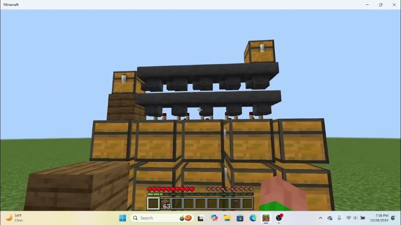 Easy simple Auto Sorter for Bedrock and Java Minecraft - YouTube