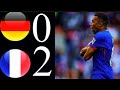 Kylian mbappe goal🤯 Germany vs France 0-2/uefa nations league 2025/highlights