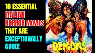 10 Essential Italian Horror Movies That Are Exceptionally Good