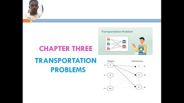 Operation research (OR) Chapter three: Transportation problem(In Amharic) በአማርኛ