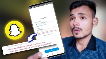 Snapchat Account Temporarily Disabled - How To Recover Temporarily Disabled Snapchat Account