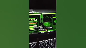 How to be a hacker in 1 minute 😎 #shorts