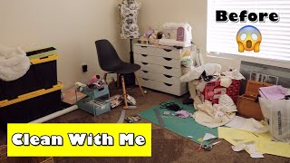 Clean With Me Part 1 | Beauty/Film/Craft Room