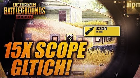 PUBG MOBILE 15X. SCOPE HOW TO CONVERT 3X TO 15X IN PUBG MOBILE