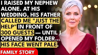 I Raised My Nephew Alone for 22 Years. At His Wedding, His Father Called Me "Just the Help" In Fron…