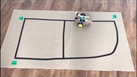 Raspberry Pi and OPENCV line following robot