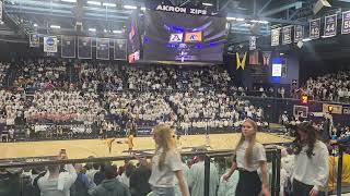 Akron vs Kent opening tip off 1-30-26
