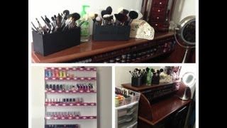 My Makeup Storage Collection Nov 2012 Makeup Collection Storage Part 1 Updated Nov 2012