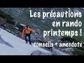 Prcautions en randonne de printemps