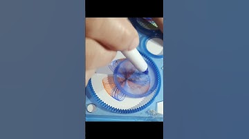 Spirograph patterns in a Flash ⚡️⚡ #spirograph #relaxing