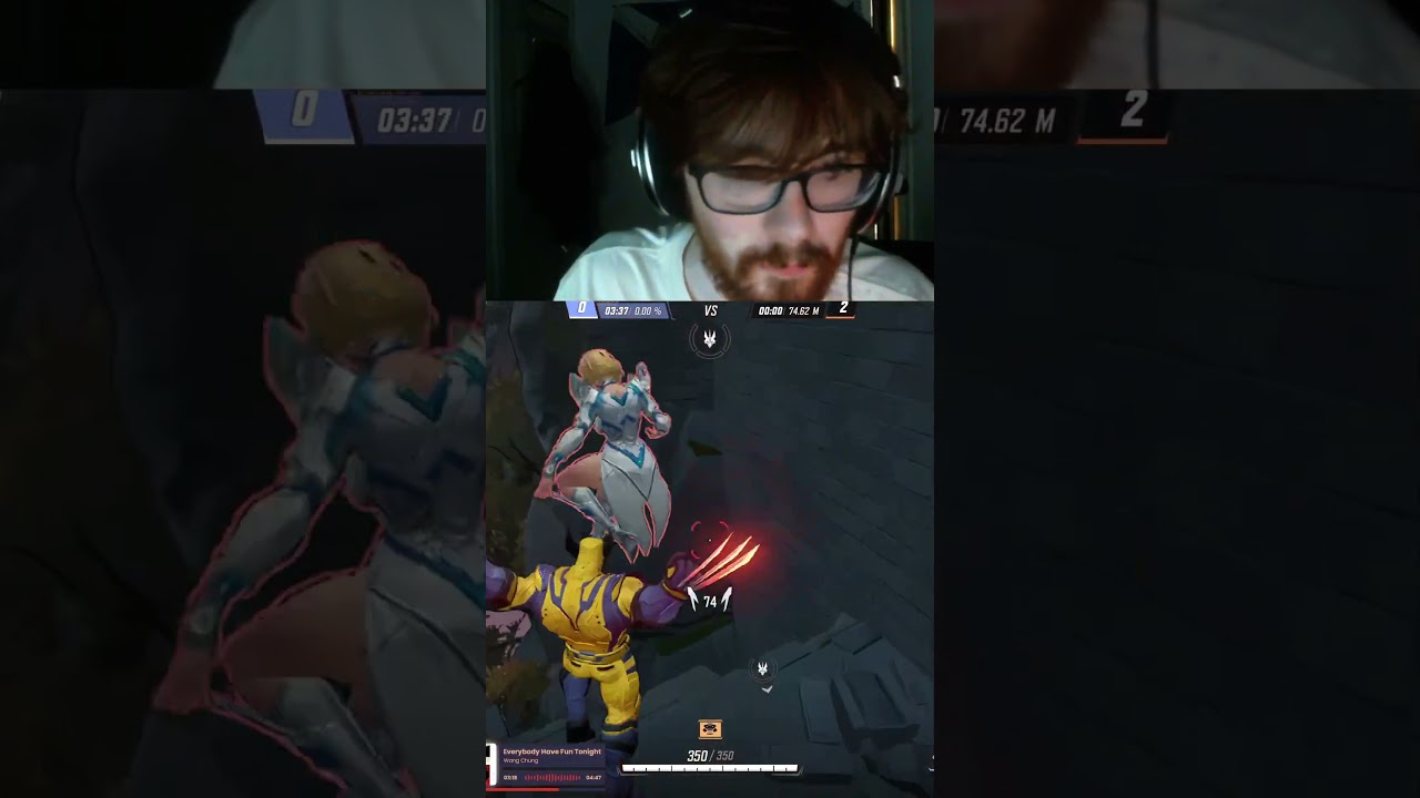 Streamers Reaction to Wolverine Airlines 😈  #marvelrivals #gaming #teamcaptain #wolverine #twitch
