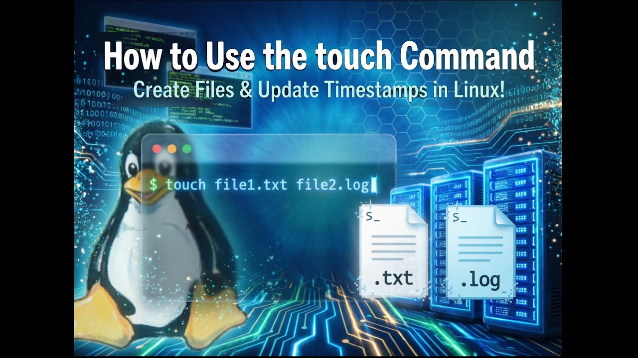How to Use the touch Command – Create Files & Update Timestamps in ...