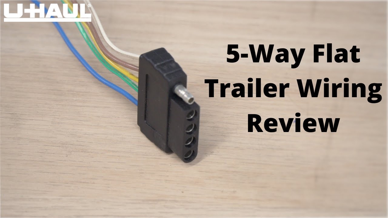 5-Way Flat Trailer Wiring Review - YouTube