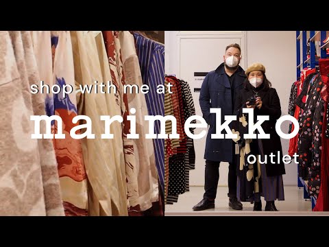 Shop with me at Marimekko outlet 🛍️👚